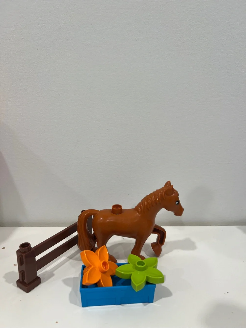 Classic Farm Playset Toy - Red & Yellow